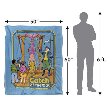 Multicoloured - Lifestyle - Steven Rhodes Catch Of The Day Soft Touch Blanket
