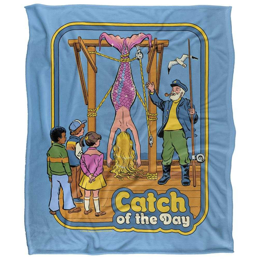 Multicoloured - Front - Steven Rhodes Catch Of The Day Soft Touch Blanket