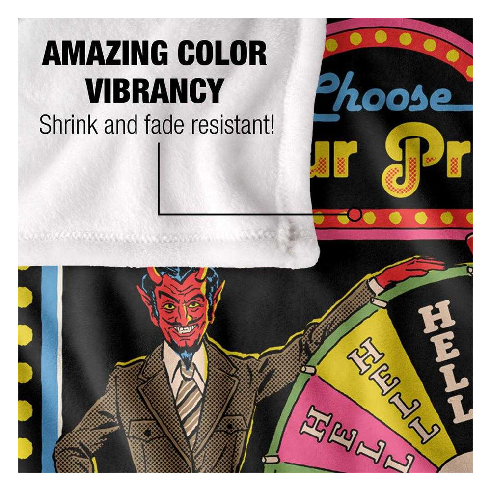 Multicoloured - Side - Steven Rhodes Choose Your Prize Soft Touch Blanket