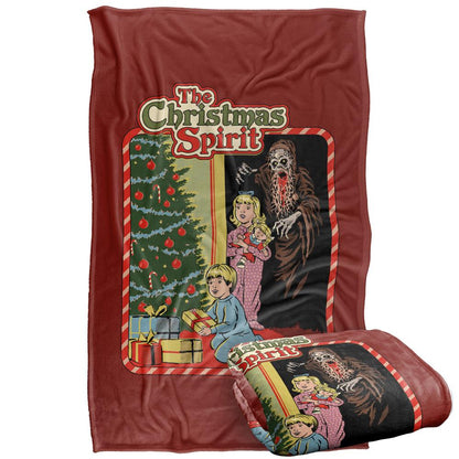 Multicoloured Print - Front - Steven Rhodes Christmas Spirit Soft Touch Blanket