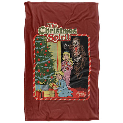 Multicoloured Print - Back - Steven Rhodes Christmas Spirit Soft Touch Blanket