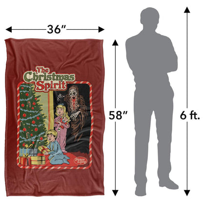 Multicoloured Print - Pack Shot - Steven Rhodes Christmas Spirit Soft Touch Blanket