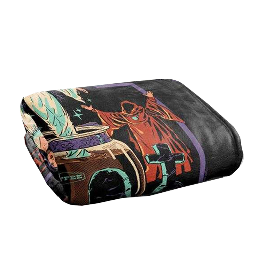 Multicoloured - Back - Steven Rhodes Coffee Gives Me Life Soft Touch Blanket