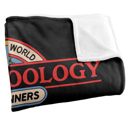 Multicoloured - Side - Steven Rhodes Cryptozoology For Beginners Soft Touch Blanket