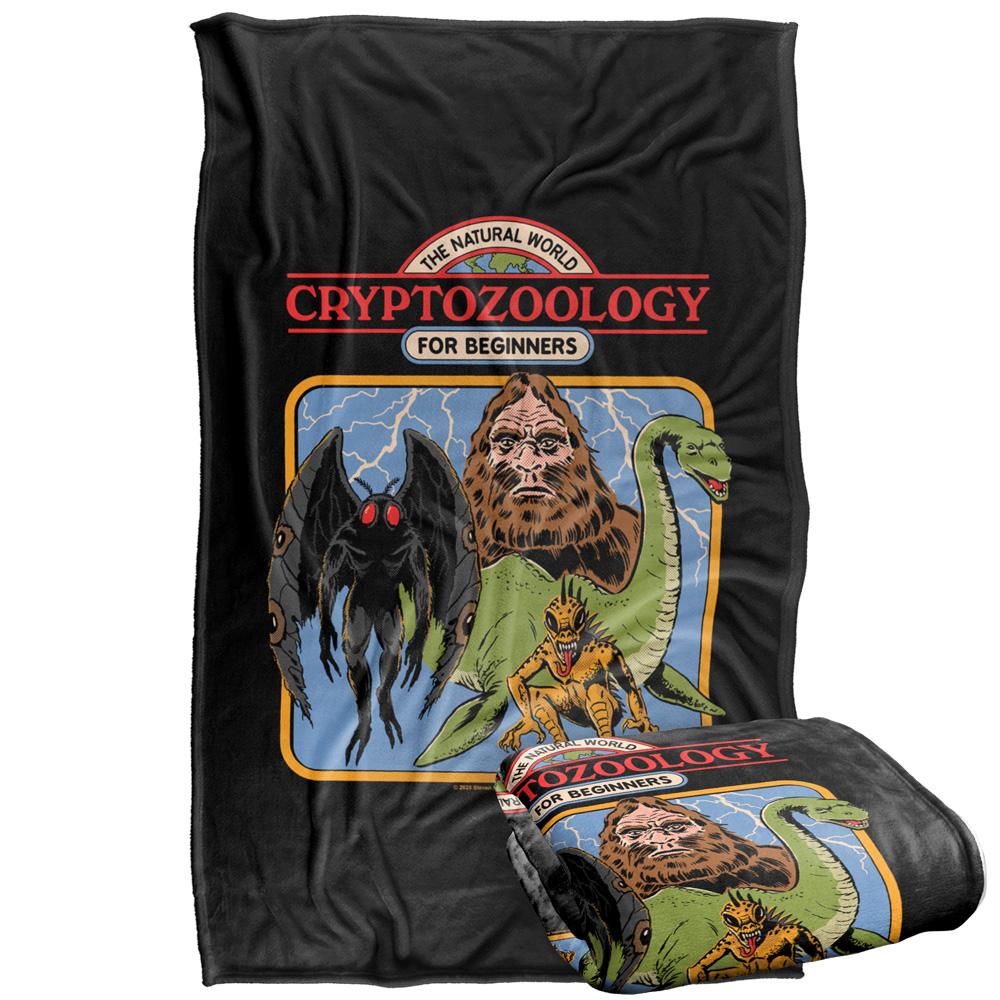 Multicoloured Print - Front - Steven Rhodes Cryptozoology For Beginners Soft Touch Blanket