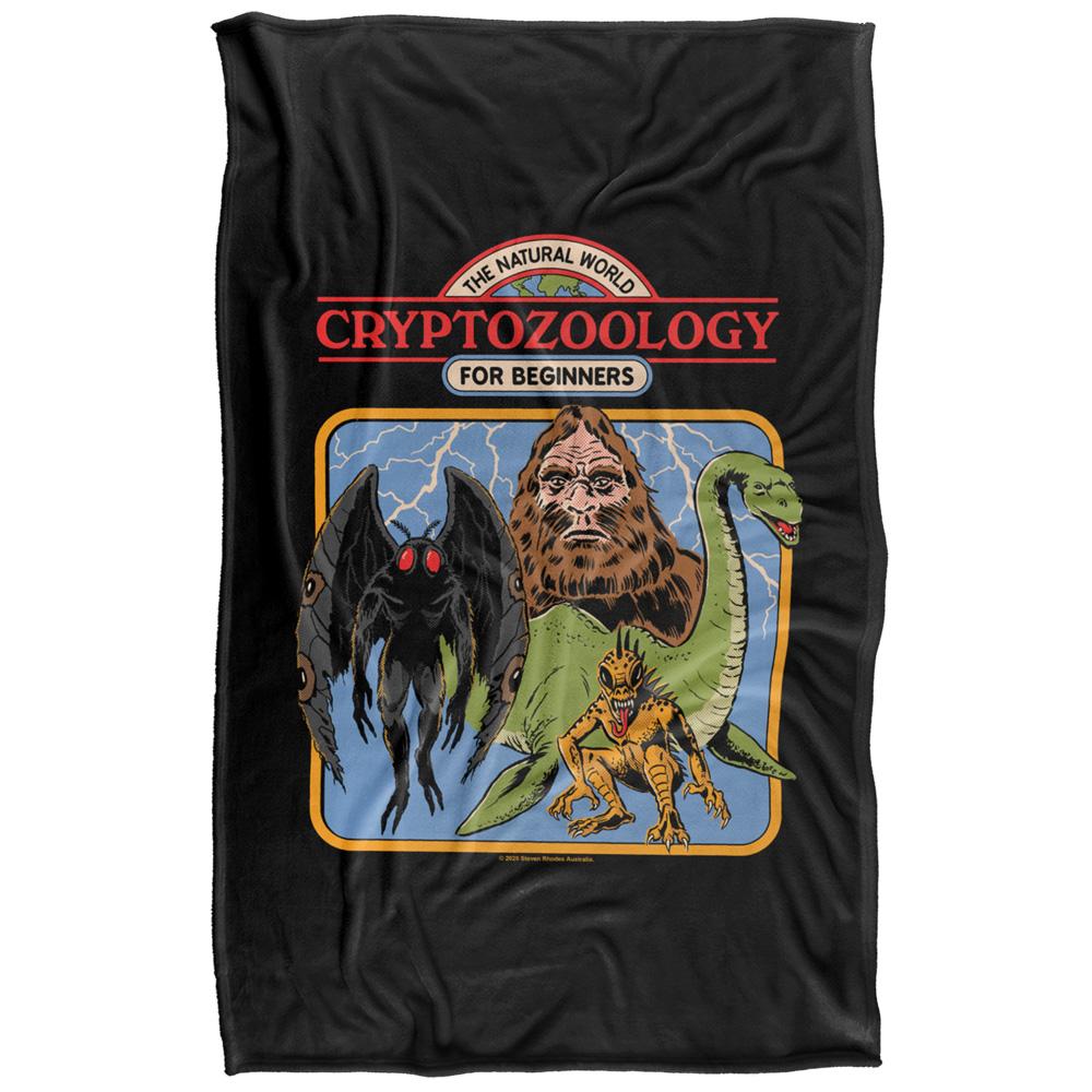Multicoloured Print - Back - Steven Rhodes Cryptozoology For Beginners Soft Touch Blanket