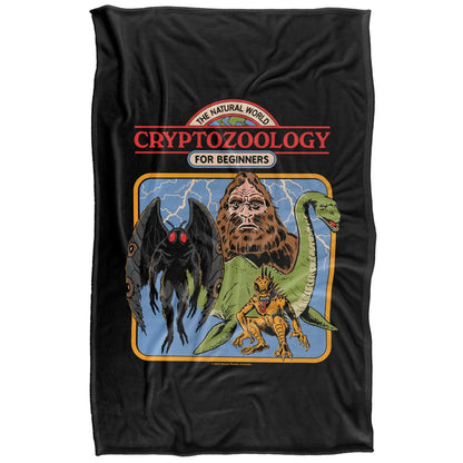 Multicoloured Print - Back - Steven Rhodes Cryptozoology For Beginners Soft Touch Blanket