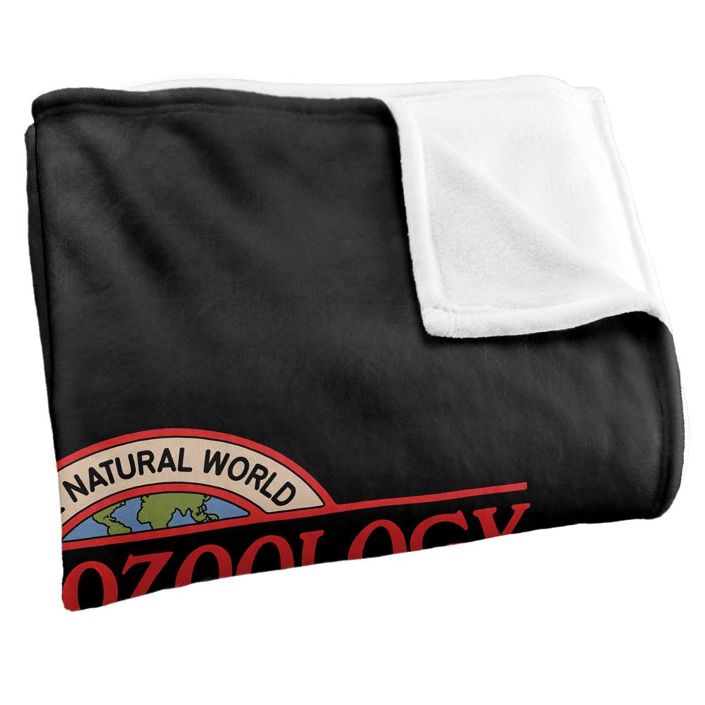 Multicoloured Print - Side - Steven Rhodes Cryptozoology For Beginners Soft Touch Blanket