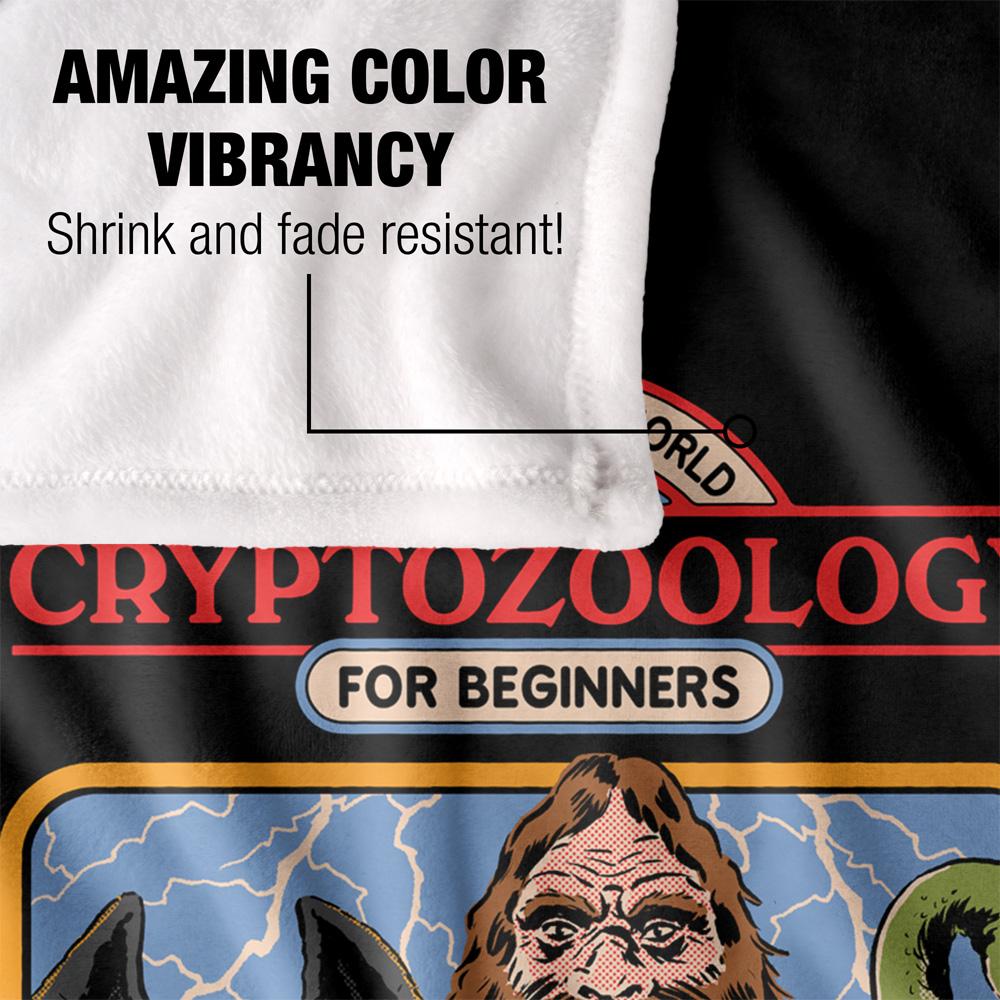 Multicoloured Print - Lifestyle - Steven Rhodes Cryptozoology For Beginners Soft Touch Blanket