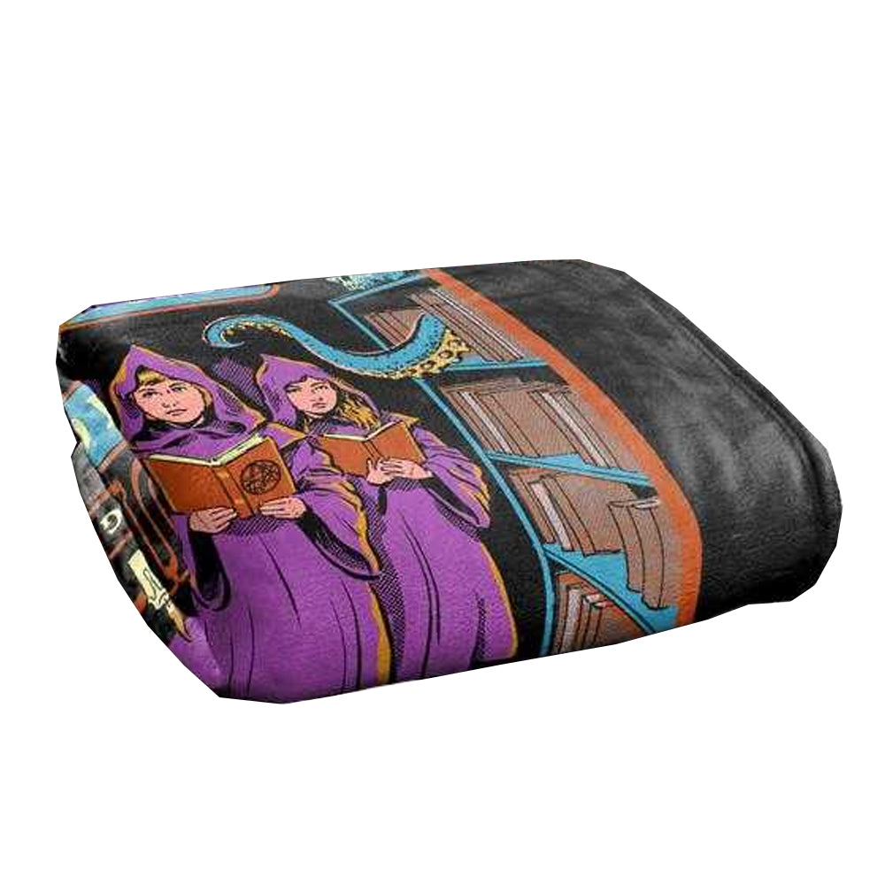Multicoloured - Back - Steven Rhodes Cult Book Club Soft Touch Blanket