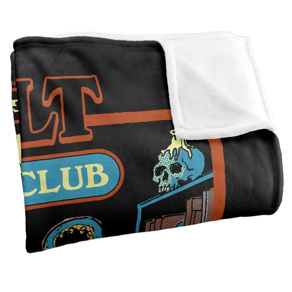 Multicoloured - Side - Steven Rhodes Cult Book Club Soft Touch Blanket