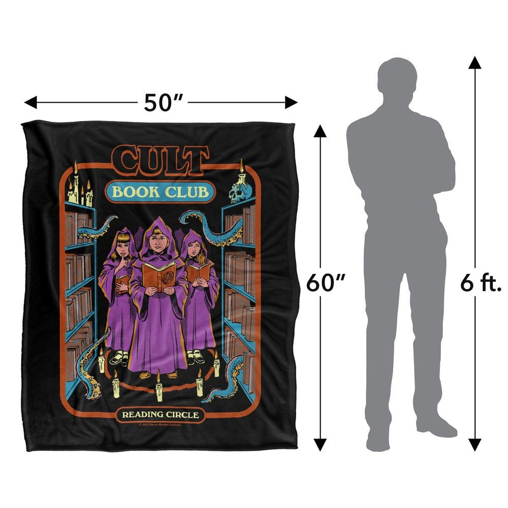 Multicoloured - Lifestyle - Steven Rhodes Cult Book Club Soft Touch Blanket