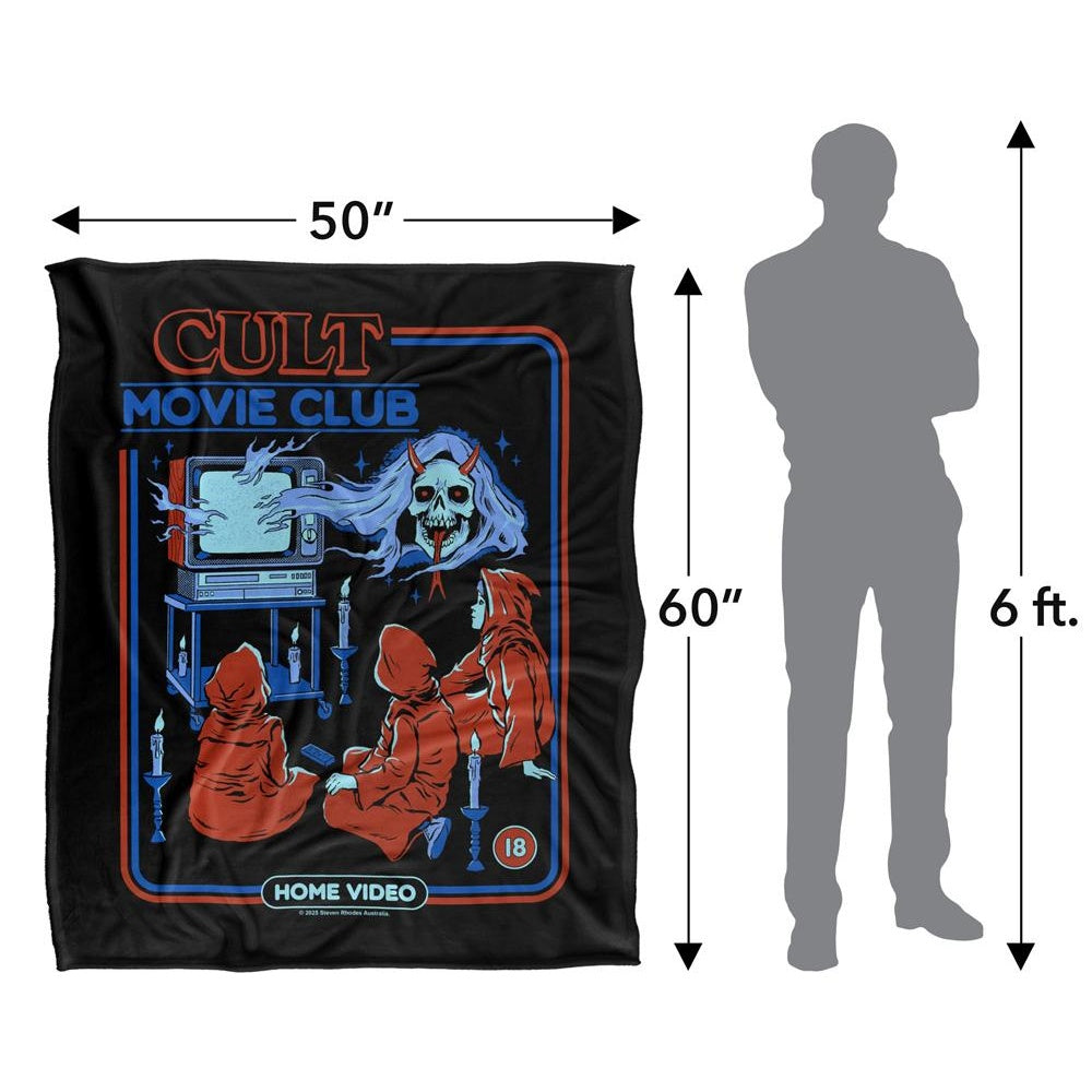 Multicoloured - Lifestyle - Steven Rhodes Cult Movie Club Soft Touch Blanket
