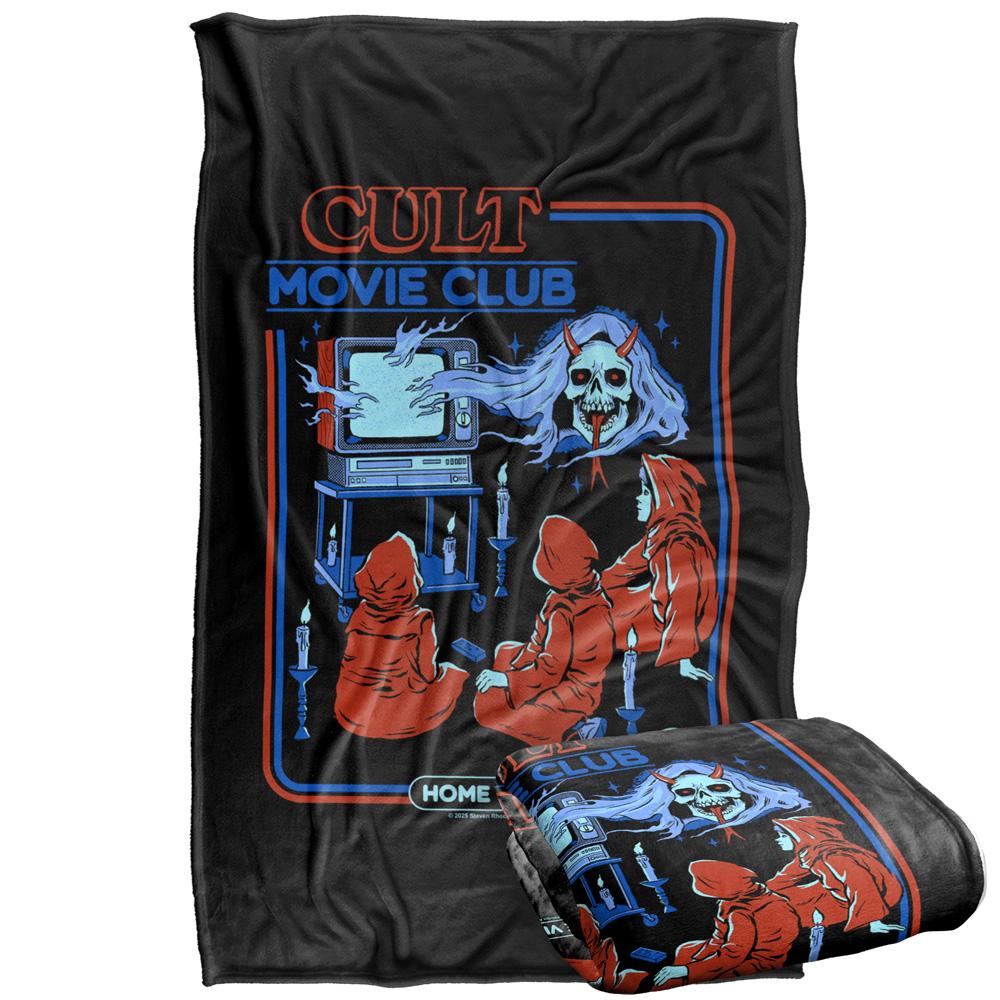 Multicoloured Print - Front - Steven Rhodes Cult Movie Club Soft Touch Blanket