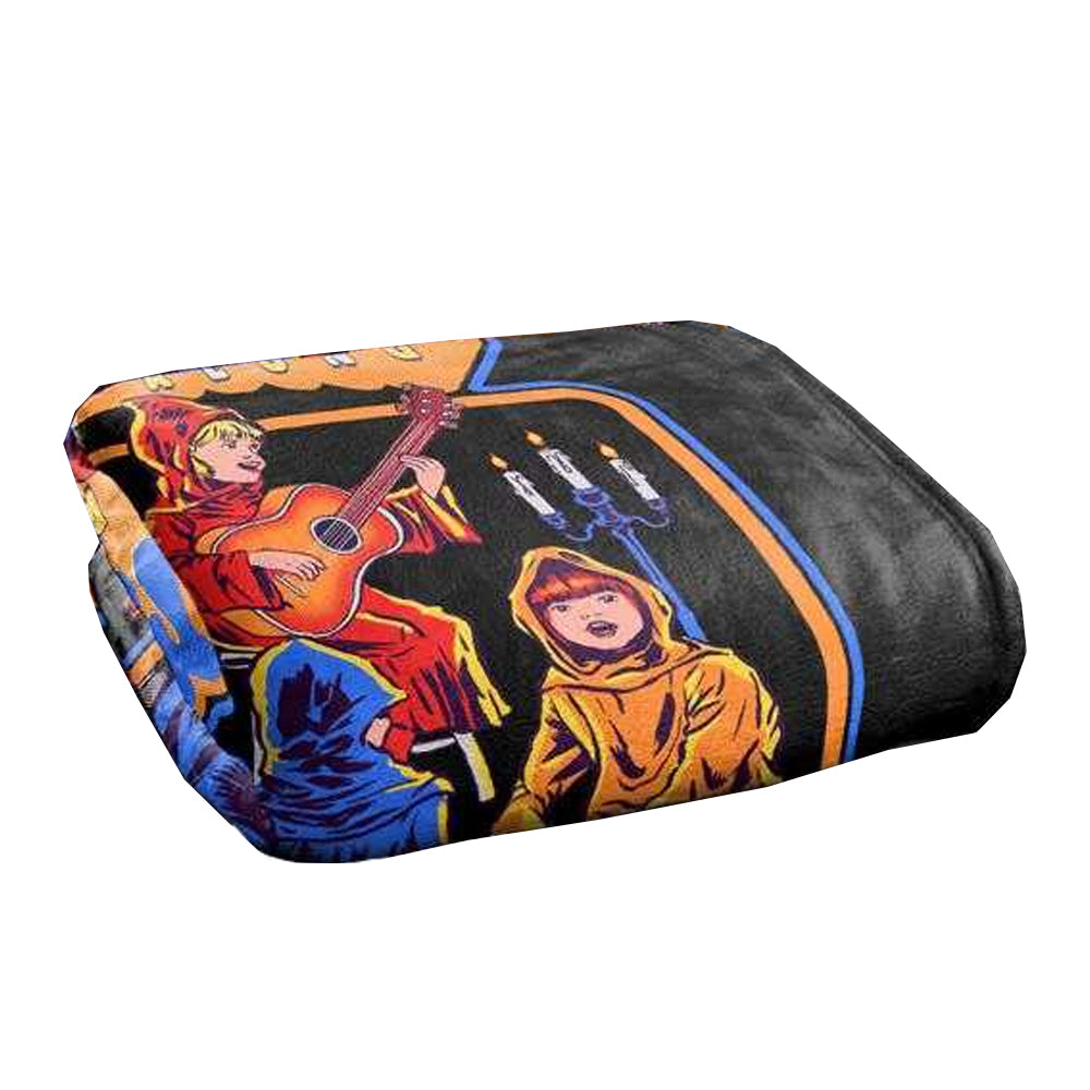 Multicoloured - Back - Steven Rhodes Cult Music Sing-Along Soft Touch Blanket