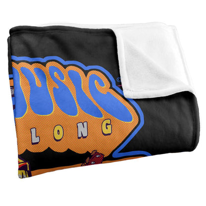 Multicoloured - Side - Steven Rhodes Cult Music Sing-Along Soft Touch Blanket