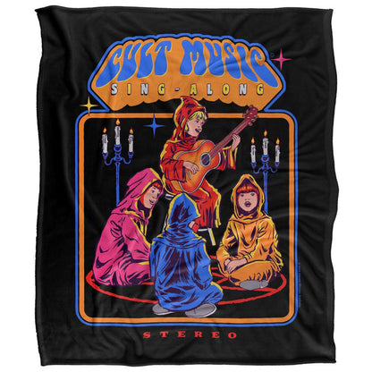 Multicoloured - Front - Steven Rhodes Cult Music Sing-Along Soft Touch Blanket