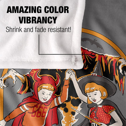Multicoloured Print - Lifestyle - Steven Rhodes Curses & Spells For Kids Soft Touch Blanket