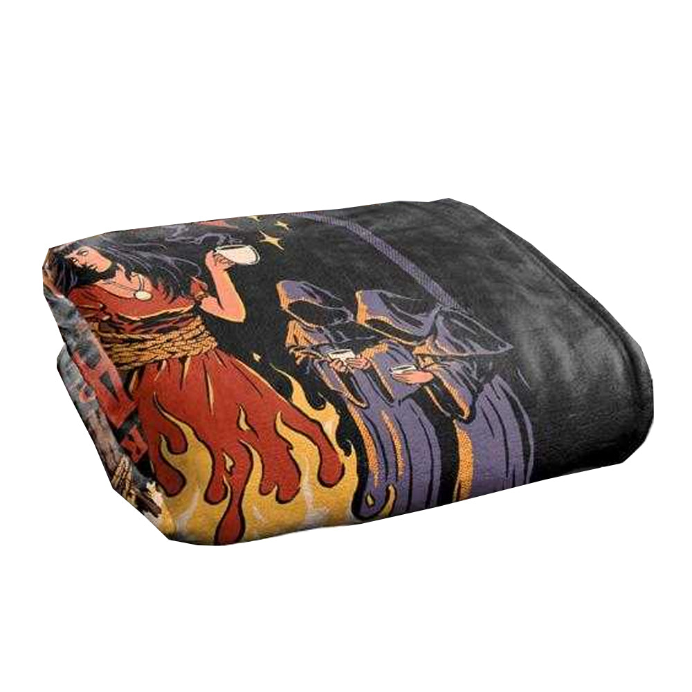 Multicoloured - Back - Steven Rhodes Dark Roast Soft Touch Blanket