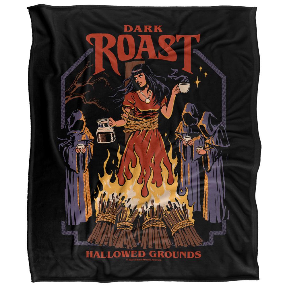 Multicoloured - Front - Steven Rhodes Dark Roast Soft Touch Blanket
