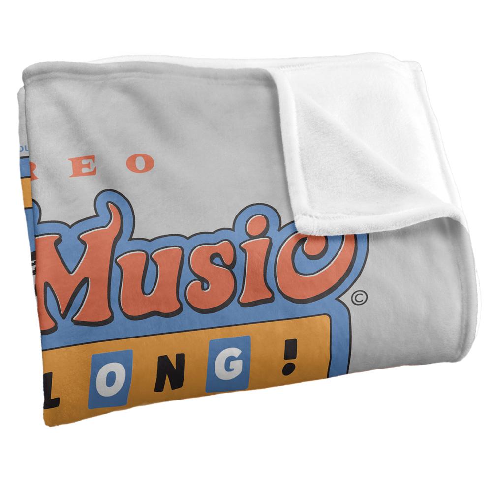Multicoloured - Side - Steven Rhodes Devils Music Singalong Soft Touch Blanket