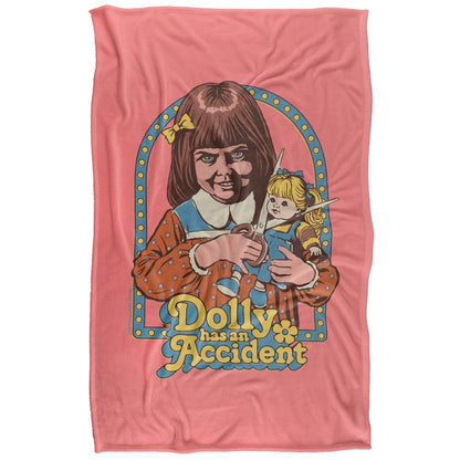 Multicoloured Print - Back - Steven Rhodes Dolly Has An Accident Soft Touch Blanket
