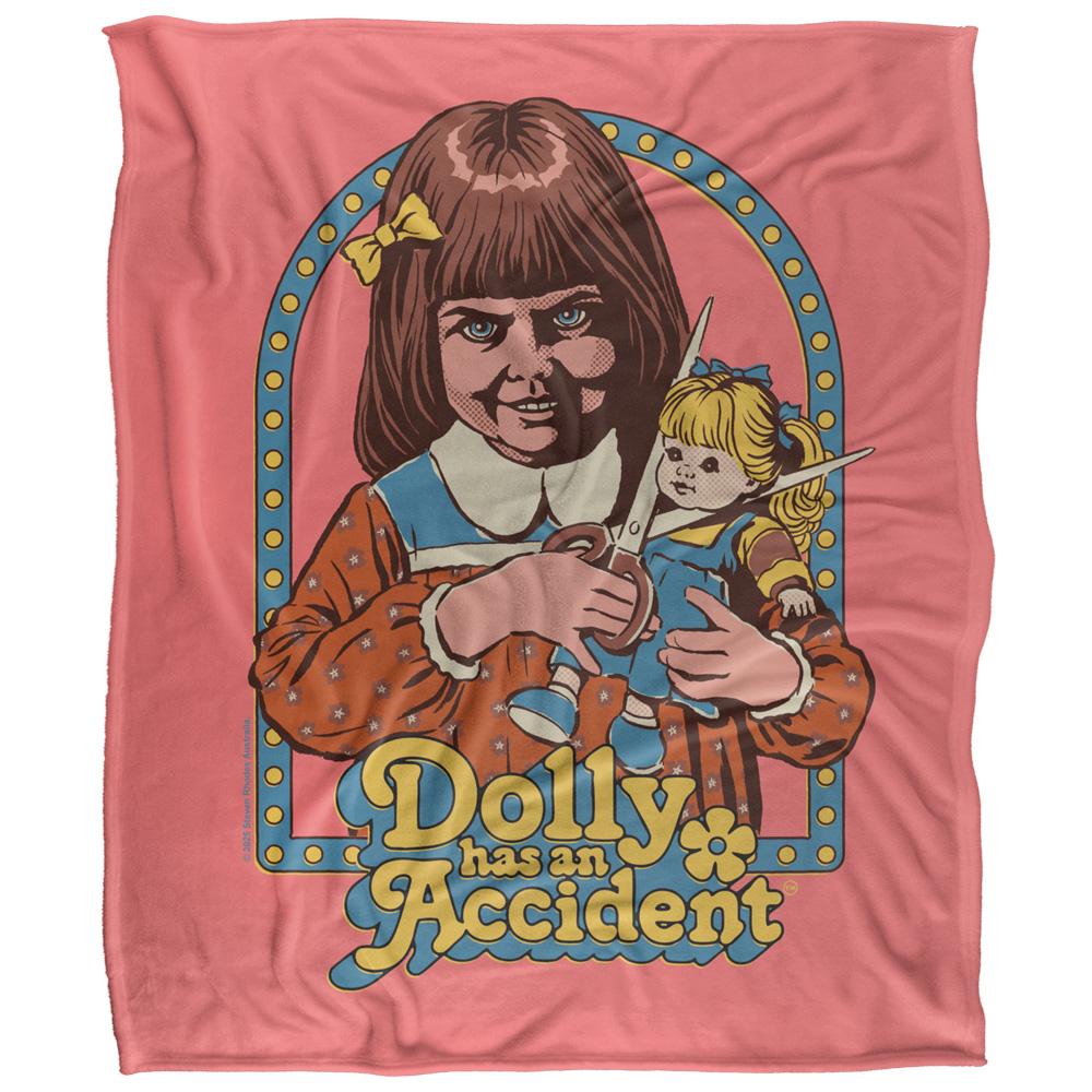 Multicoloured - Front - Steven Rhodes Dolly Has An Accident Soft Touch Blanket