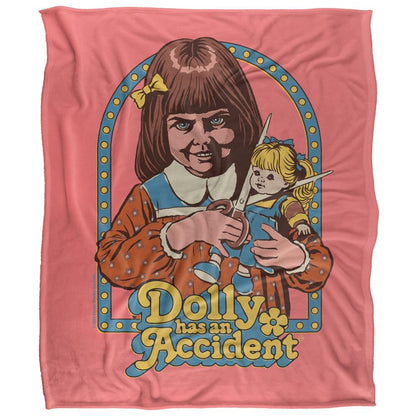 Multicoloured - Front - Steven Rhodes Dolly Has An Accident Soft Touch Blanket