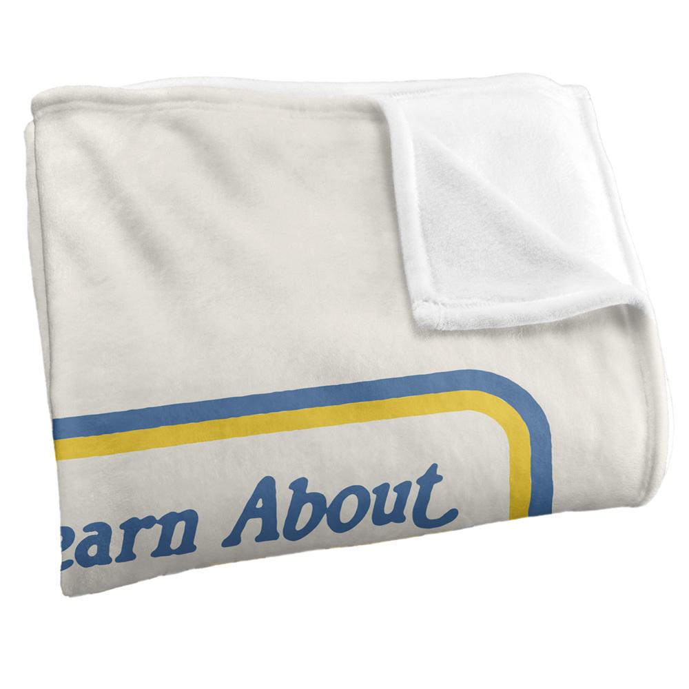 Multicoloured - Back - Steven Rhodes Learn About Electricity Soft Touch Blanket