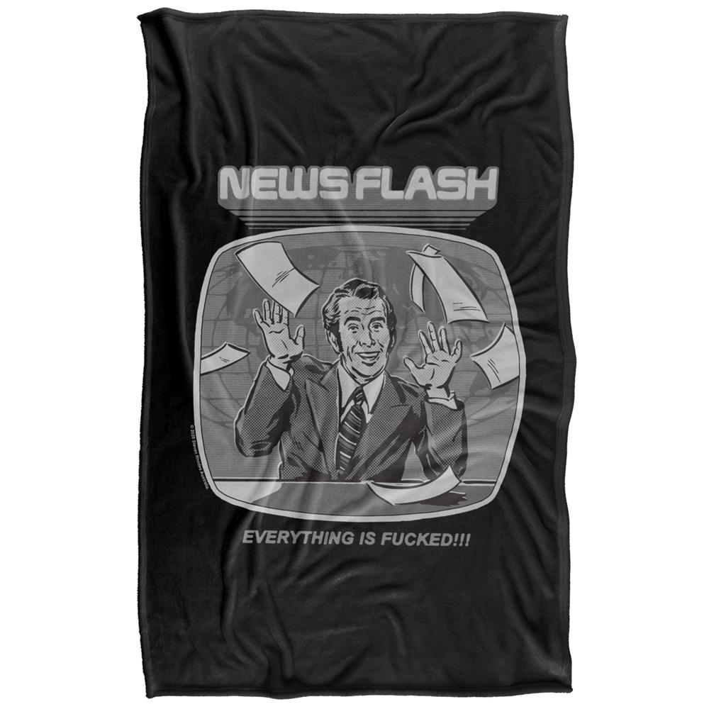 Multicoloured - Front - Steven Rhodes Soft Touch Blanket