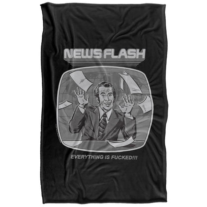 Multicoloured - Front - Steven Rhodes Soft Touch Blanket
