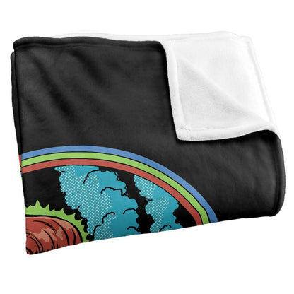 Multicoloured - Back - Steven Rhodes Radiate Positivity Soft Touch Blanket