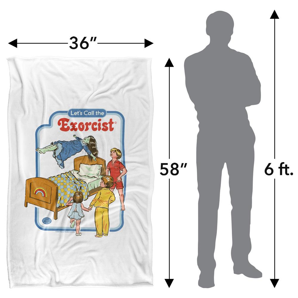 Multicoloured - Side - Steven Rhodes Lets Call The Exorcist Soft Touch Blanket