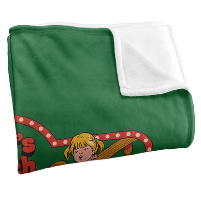 Multicoloured - Back - Steven Rhodes Let´s Catch Santa Soft Touch Blanket
