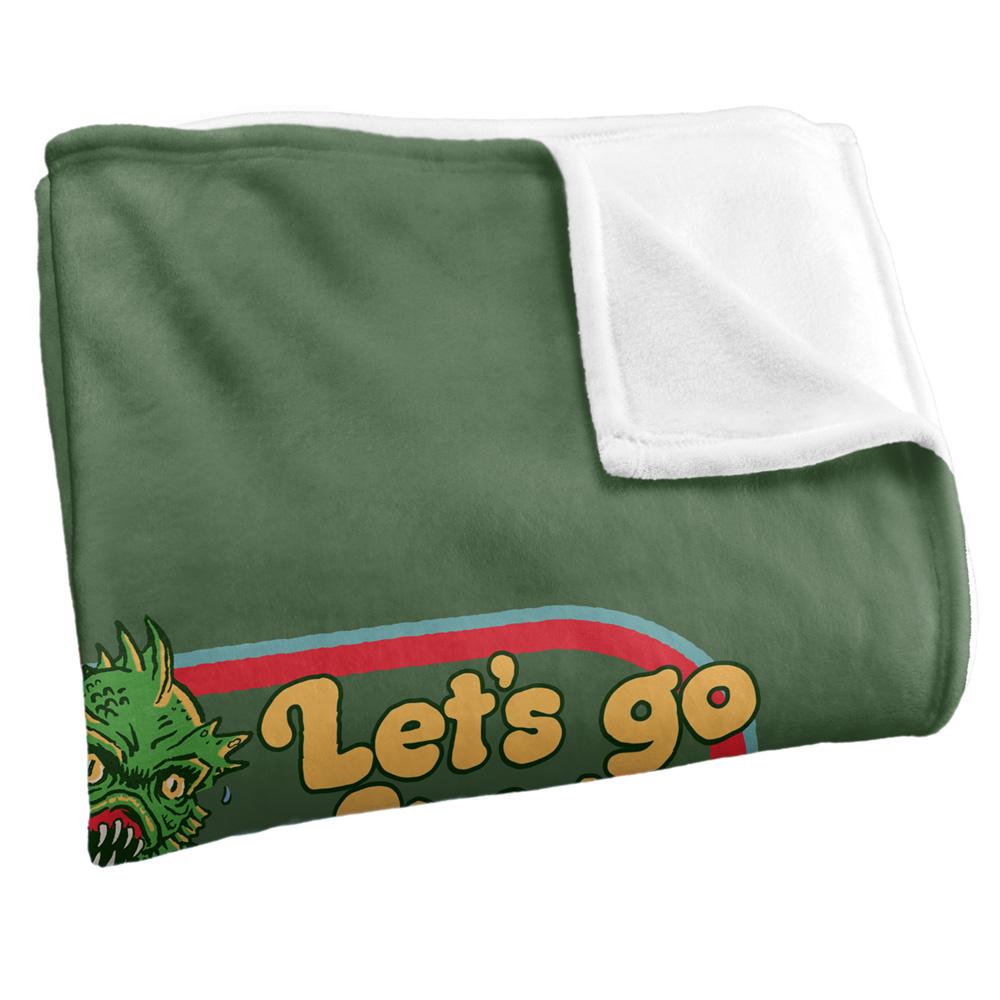 Multicoloured - Back - Steven Rhodes Let´s Go Fishing Soft Touch Blanket