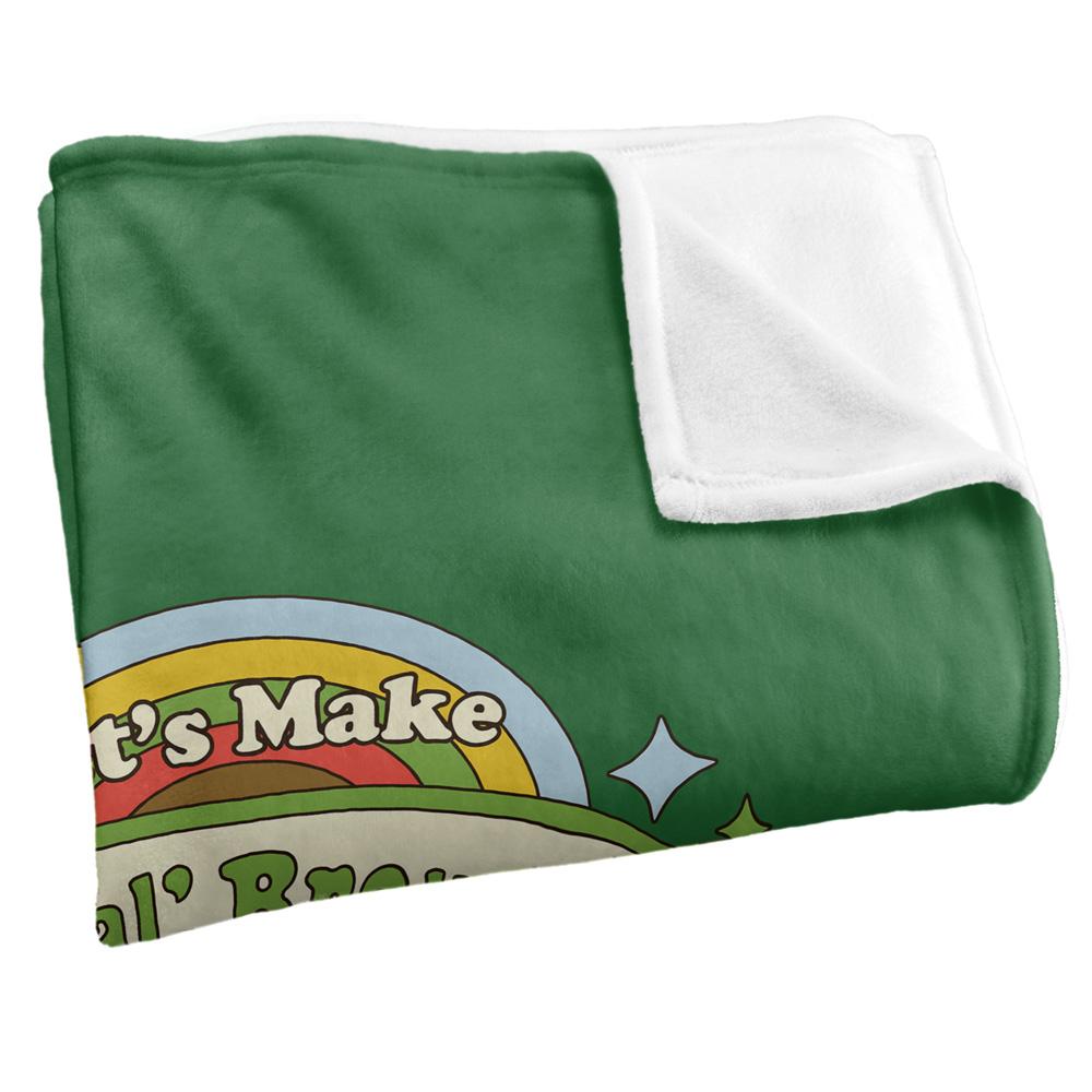 Multicoloured - Back - Steven Rhodes Let´s Make Brownies Soft Touch Blanket