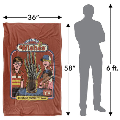 Multicoloured - Side - Steven Rhodes Let´s Make Wishes Soft Touch Blanket