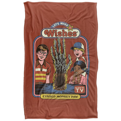 Multicoloured - Front - Steven Rhodes Let´s Make Wishes Soft Touch Blanket