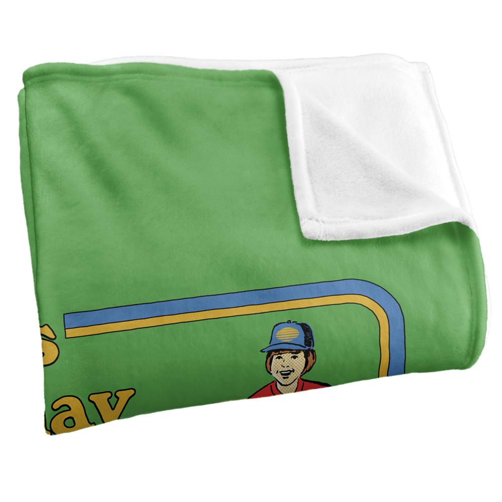 Multicoloured - Back - Steven Rhodes Let´s Play Catch Soft Touch Blanket