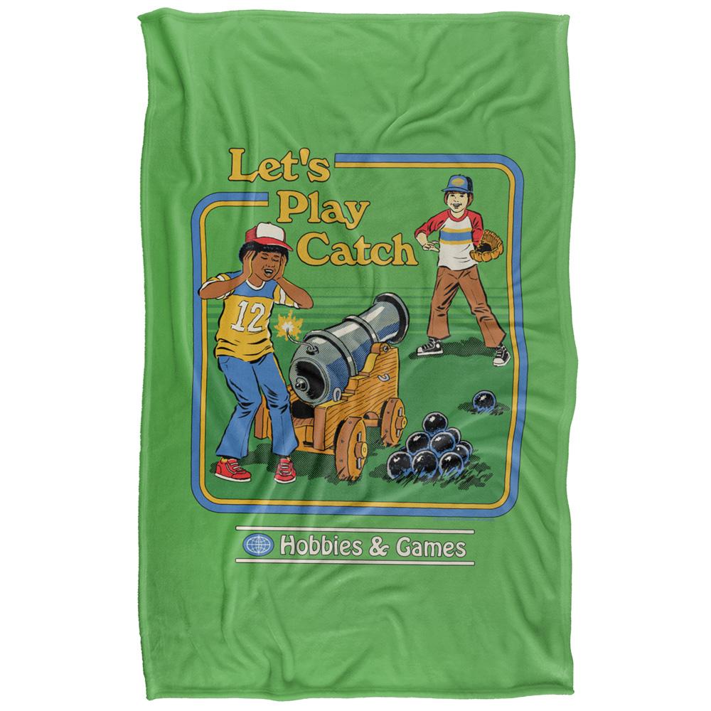 Multicoloured - Front - Steven Rhodes Let´s Play Catch Soft Touch Blanket