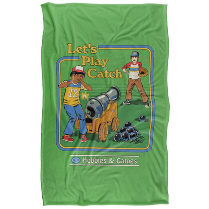 Multicoloured - Front - Steven Rhodes Let´s Play Catch Soft Touch Blanket