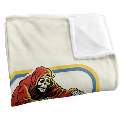 Multicoloured - Back - Steven Rhodes Lets Raise Hell Soft Touch Blanket