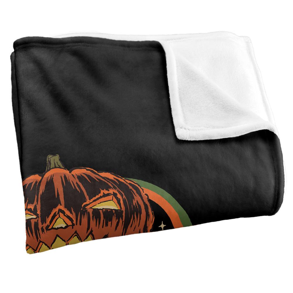 Black-Multicoloured - Lifestyle - Steven Rhodes Pumpkin Master Soft Touch Blanket