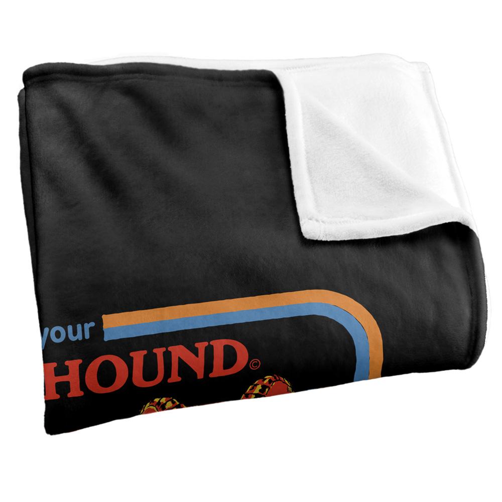 Black-Multicoloured - Back - Steven Rhodes Hell Hound Soft Touch Blanket