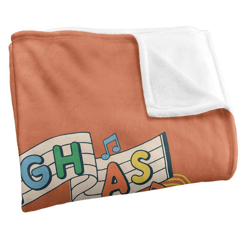 Multicoloured - Back - Steven Rhodes High As Soft Touch Blanket