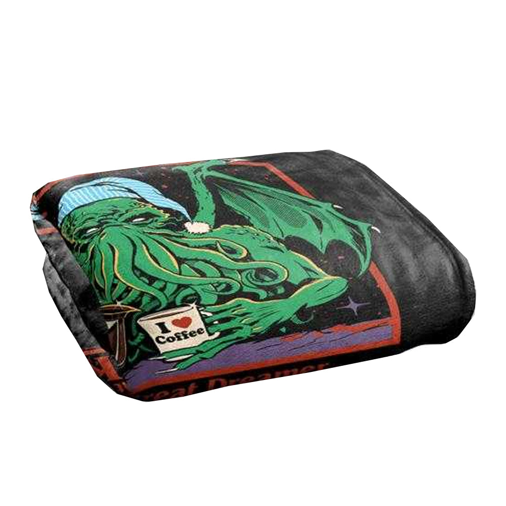 Black-Multicoloured - Back - Steven Rhodes The Great Dreamer Awakens Soft Touch Blanket