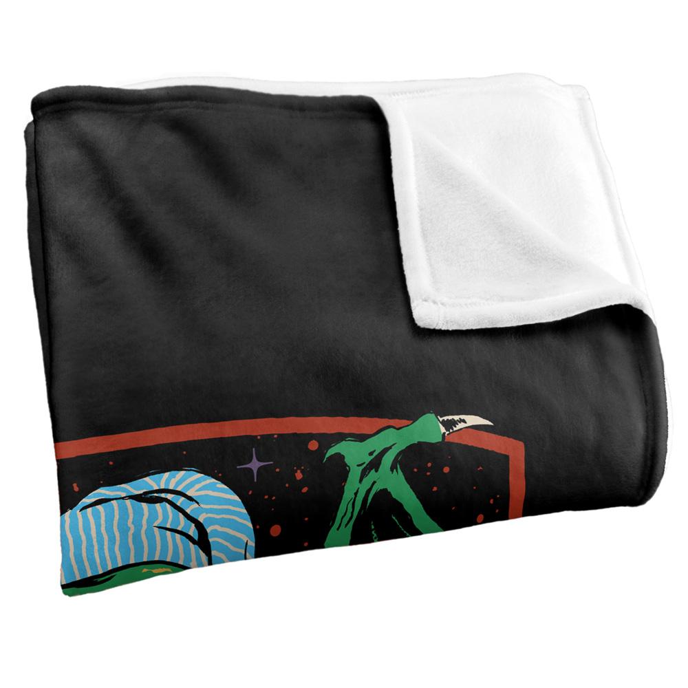 Black-Multicoloured - Side - Steven Rhodes The Great Dreamer Awakens Soft Touch Blanket