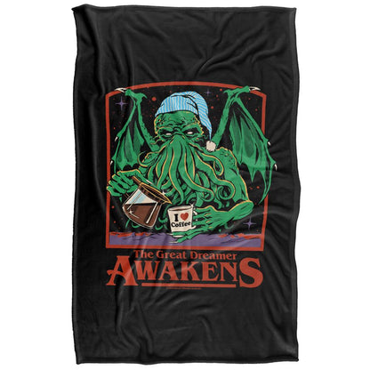Black-Multicoloured - Front - Steven Rhodes The Great Dreamer Awakens Soft Touch Blanket