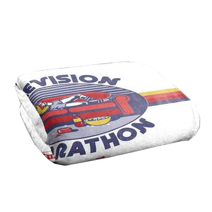 Multicoloured - Back - Steven Rhodes Television Marathon Champion Soft Touch Blanket