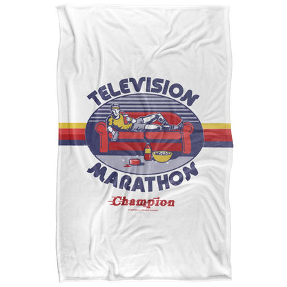 Multicoloured - Front - Steven Rhodes Television Marathon Champion Soft Touch Blanket